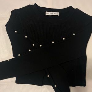 Zara Pearl Top